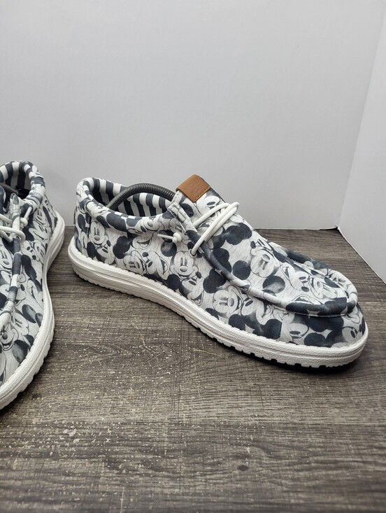 NEW Hey Dude Mickey Mouse Disney Print Wally Shoes Sz 13 B Grade main image 9